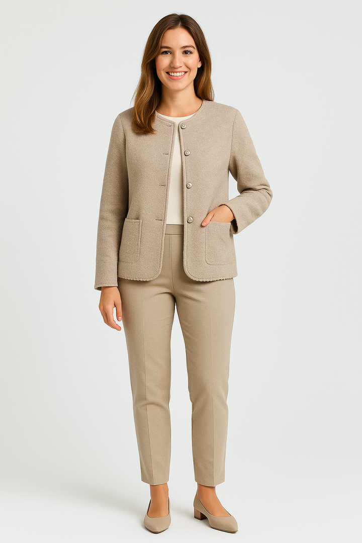 Brisa | Elegant Knitted Long-Sleeve Cardigan