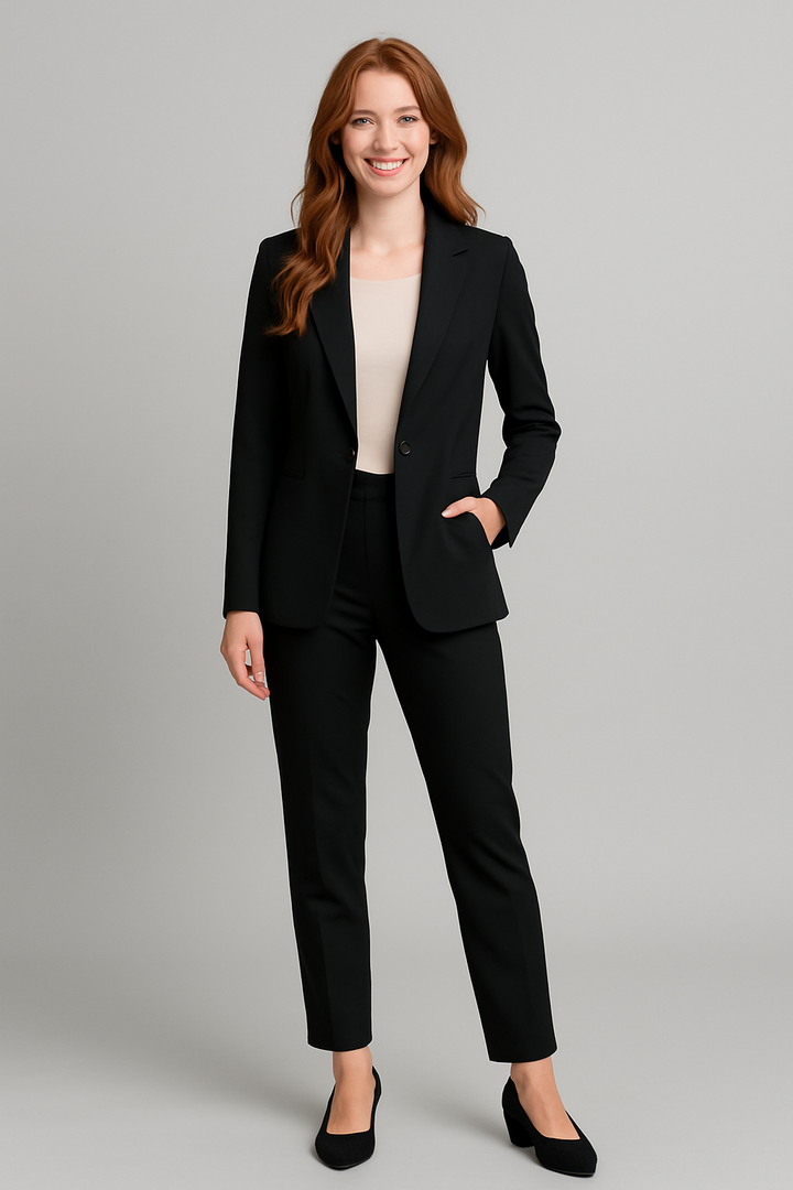 Celina | Elegant Two-Piece Blazer and Pants Set