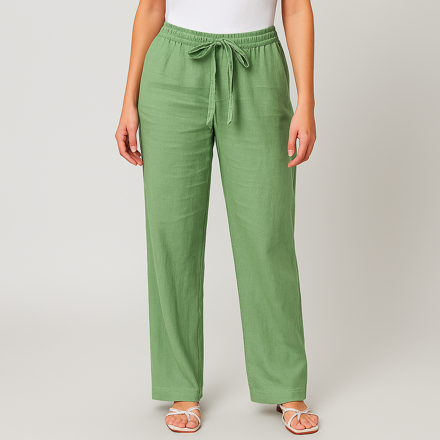 Stephanie | Tie-Waist Classic Pants