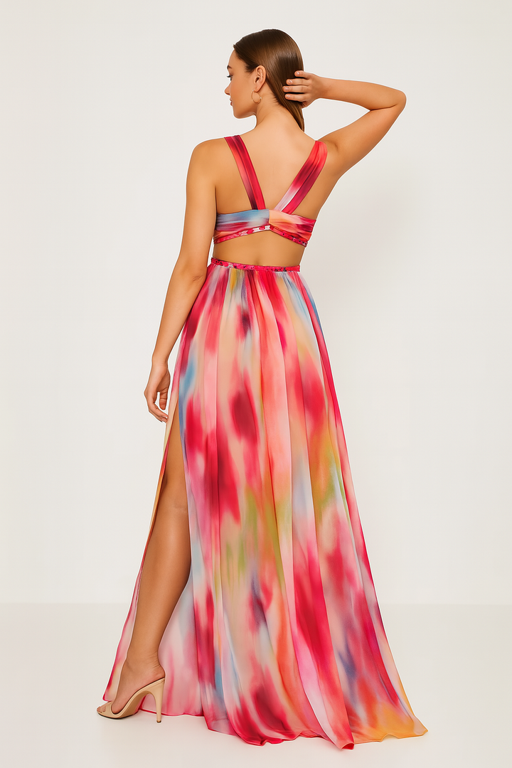 Skylar | Painted Maxi Dress