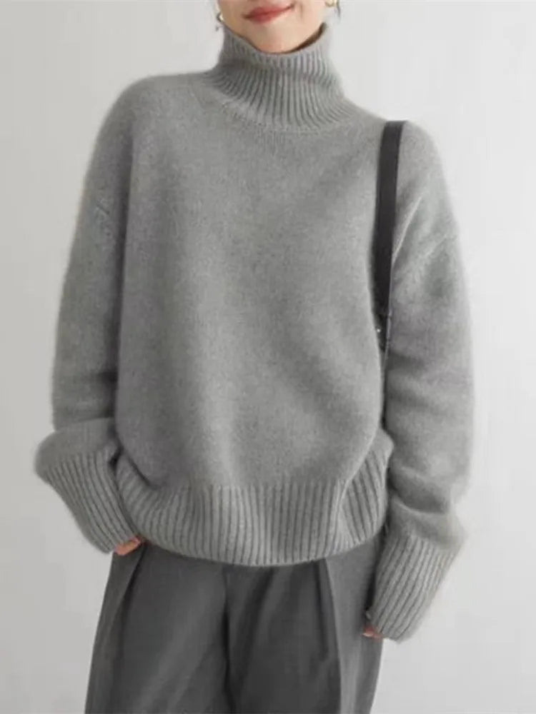 Isabella | Elegant Soft Turtleneck Sweater