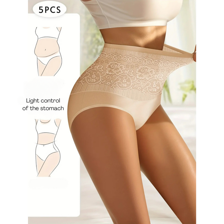 Dawn | Pack of 5 High-Waisted Panties