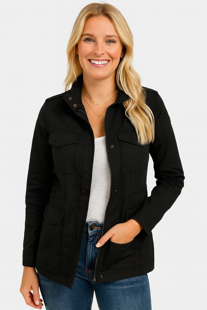 Corisande | Elegant Lightweight Jacket with Structured Fit
