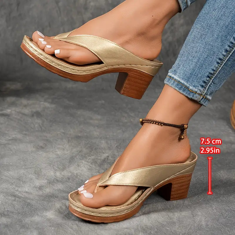 Thea | Elegant Chunky Heel