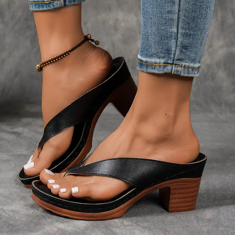 Thea | Elegant Chunky Heel