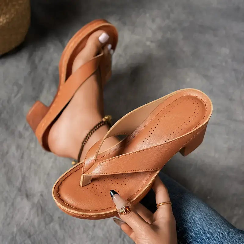 Thea | Elegant Chunky Heel