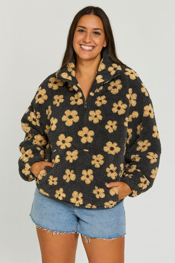 Daisy | Soft Oversized Long Sleeve Hoodie
