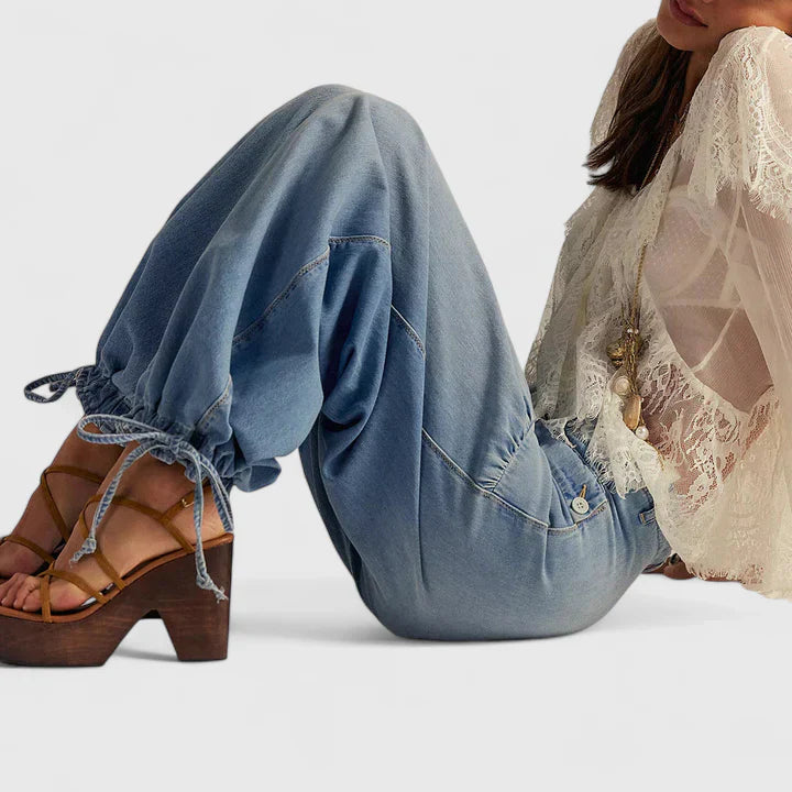 Lani | High-Waisted Wide-Leg Pleated Pants