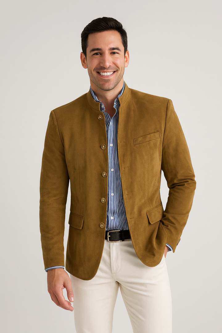 Grayson | Elegant Casual Jacket with Mandarin Collar