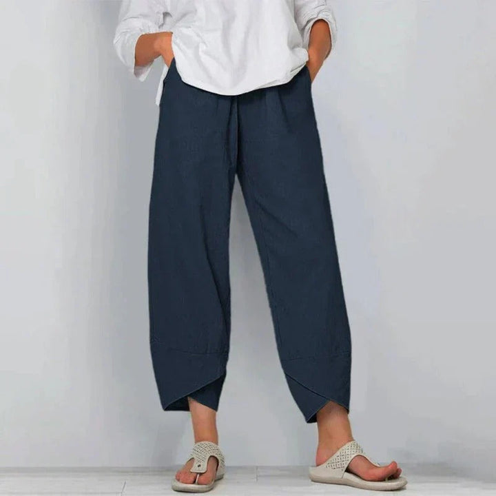 Anna | Tailored Solid Trousers