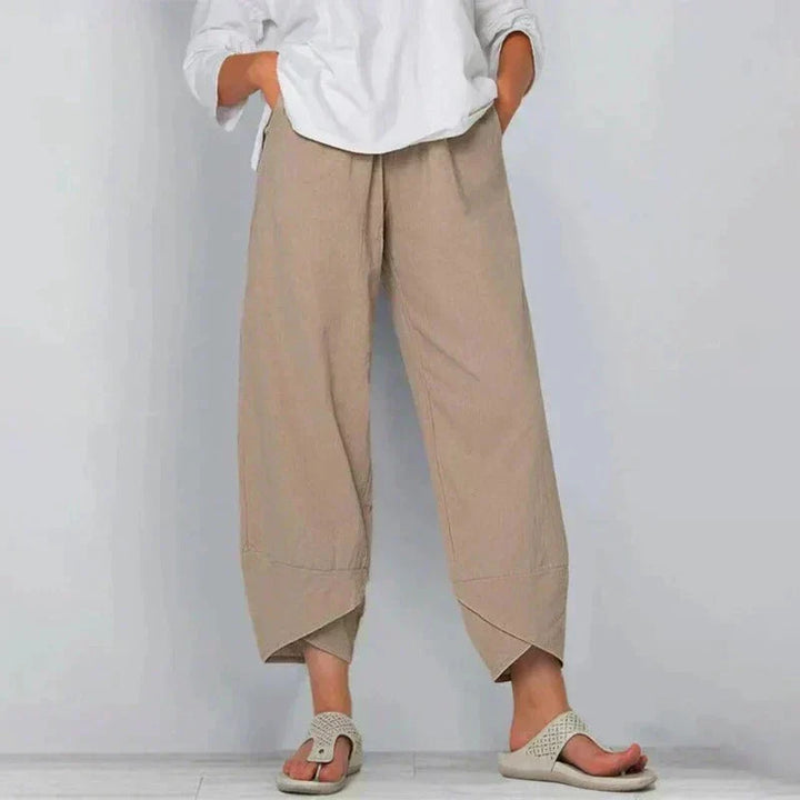 Anna | Tailored Solid Trousers