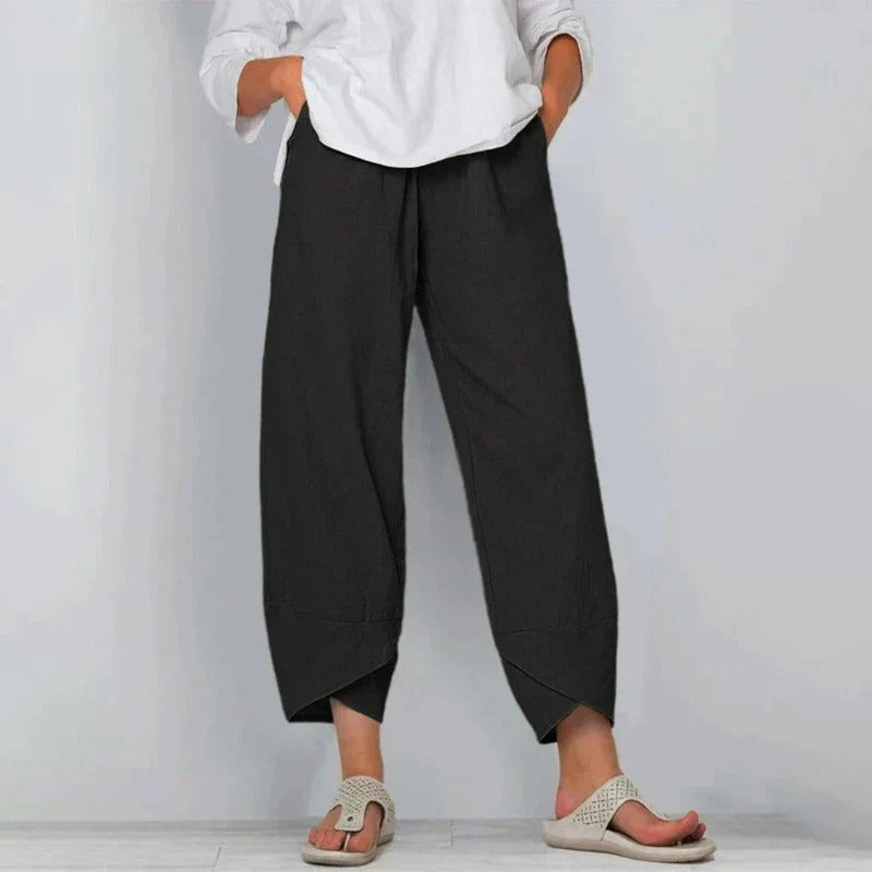 Anna | Tailored Solid Trousers