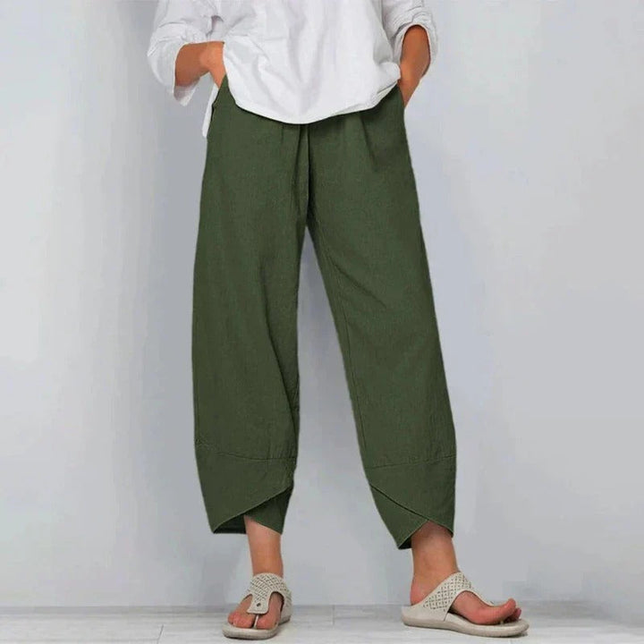 Anna | Tailored Solid Trousers