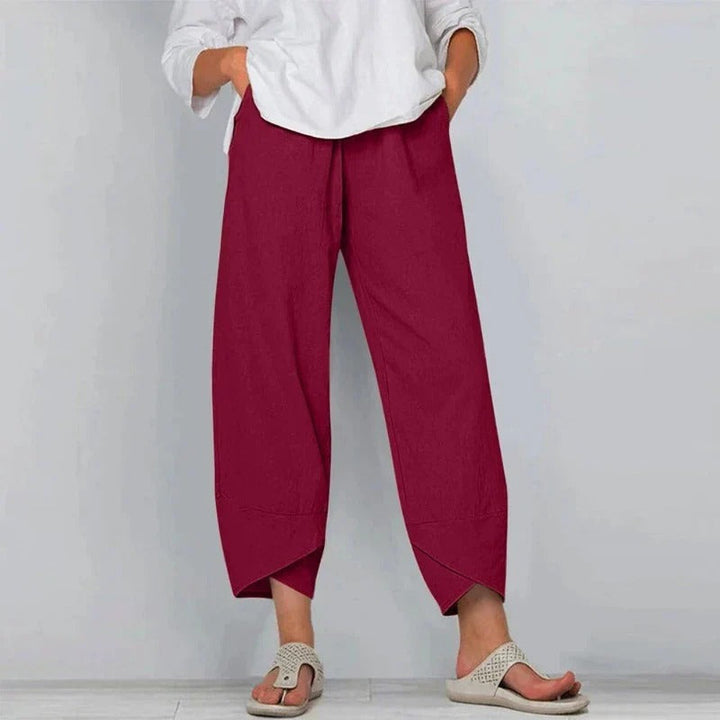 Anna | Tailored Solid Trousers