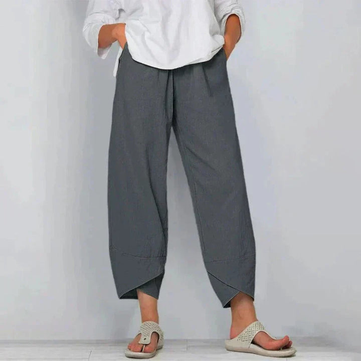Anna | Tailored Solid Trousers