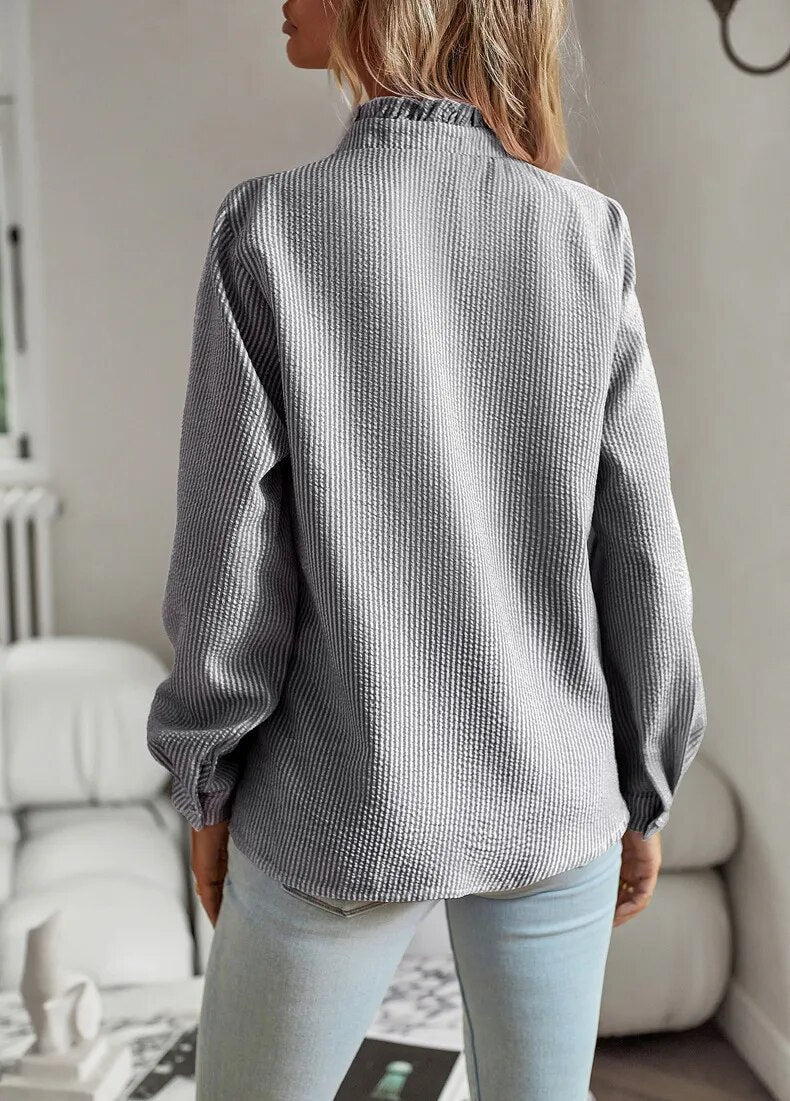 Olivia | Ruffle Detail Blouse