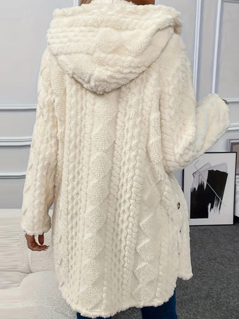 Fallon | Casual Hooded Knit Cardigan Jacket