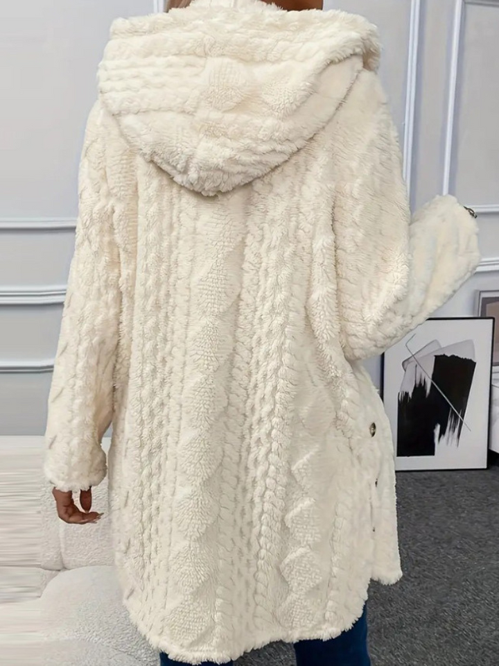 Fallon | Casual Hooded Knit Cardigan Jacket