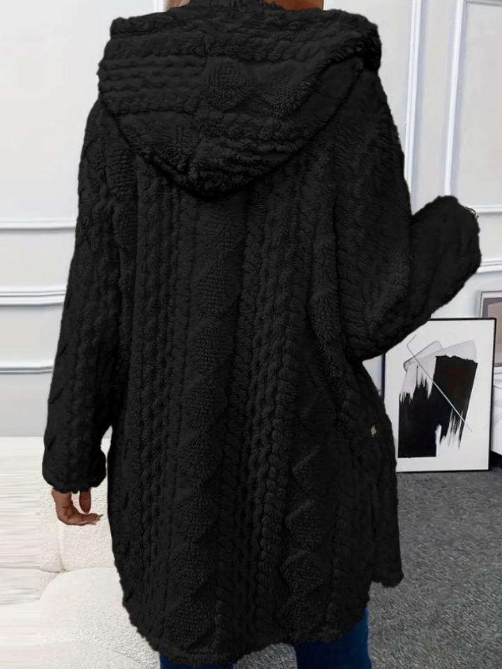 Fallon | Casual Hooded Knit Cardigan Jacket