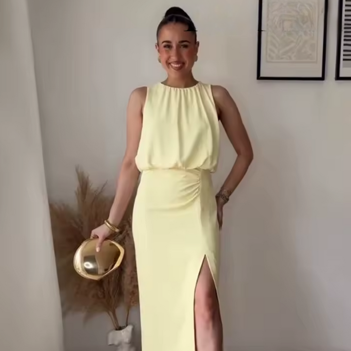 Dorothy | Slit Midi Summer Dress