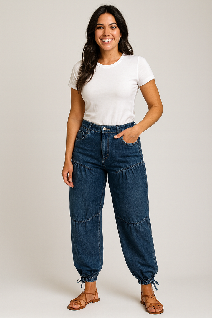 Lani | High-Waisted Wide-Leg Pleated Pants