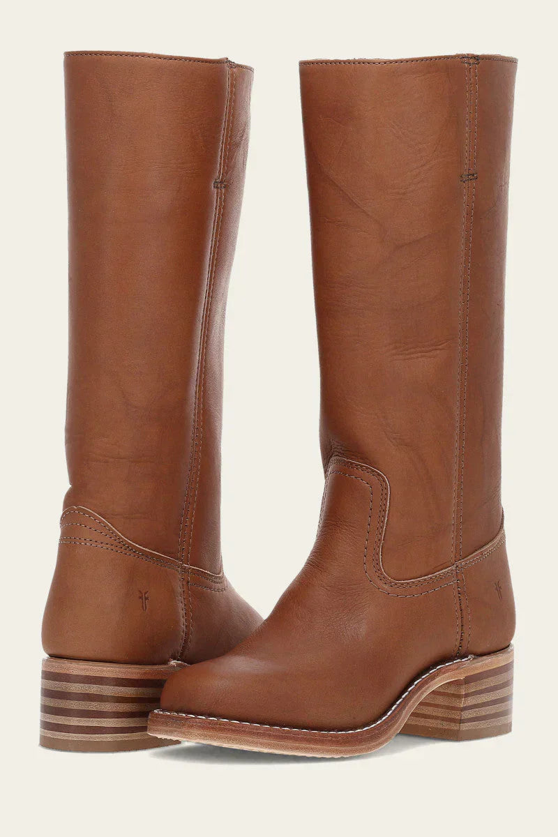 Amelie | Classic Knee-High Boots with Block Heel
