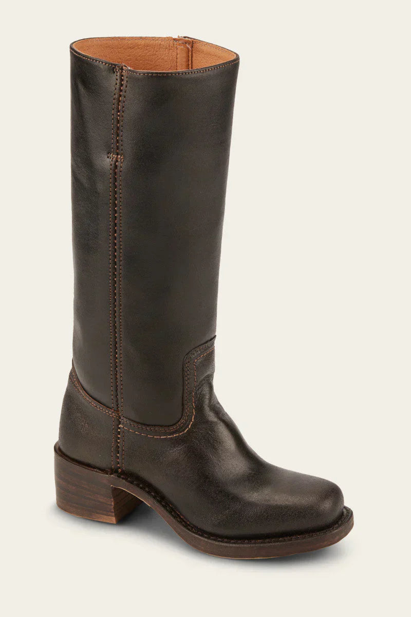 Amelie | Classic Knee-High Boots with Block Heel