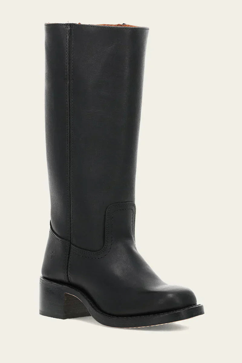 Amelie | Classic Knee-High Boots with Block Heel