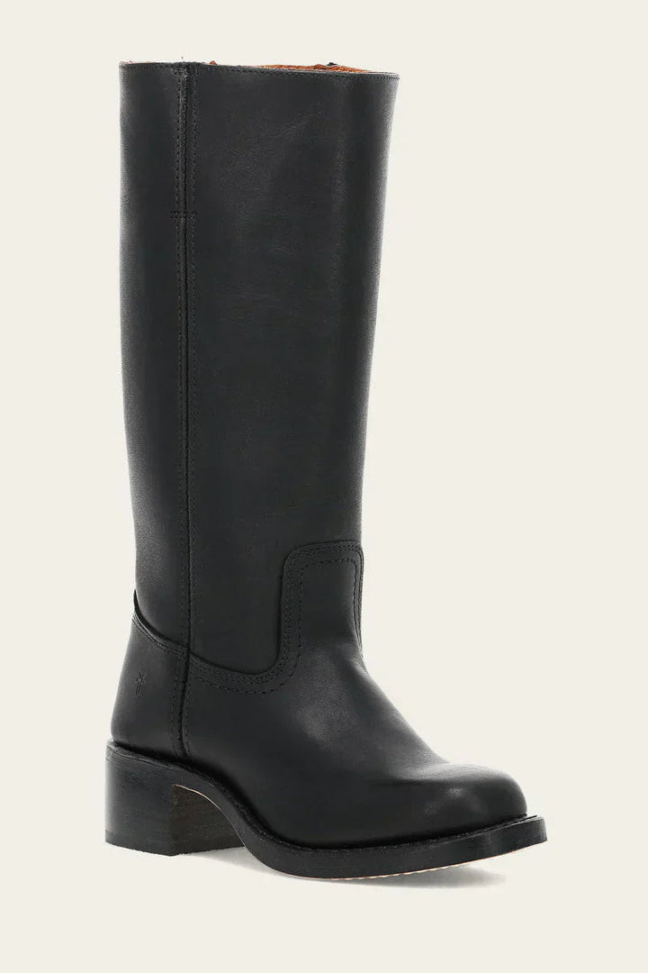 Amelie | Classic Knee-High Boots with Block Heel
