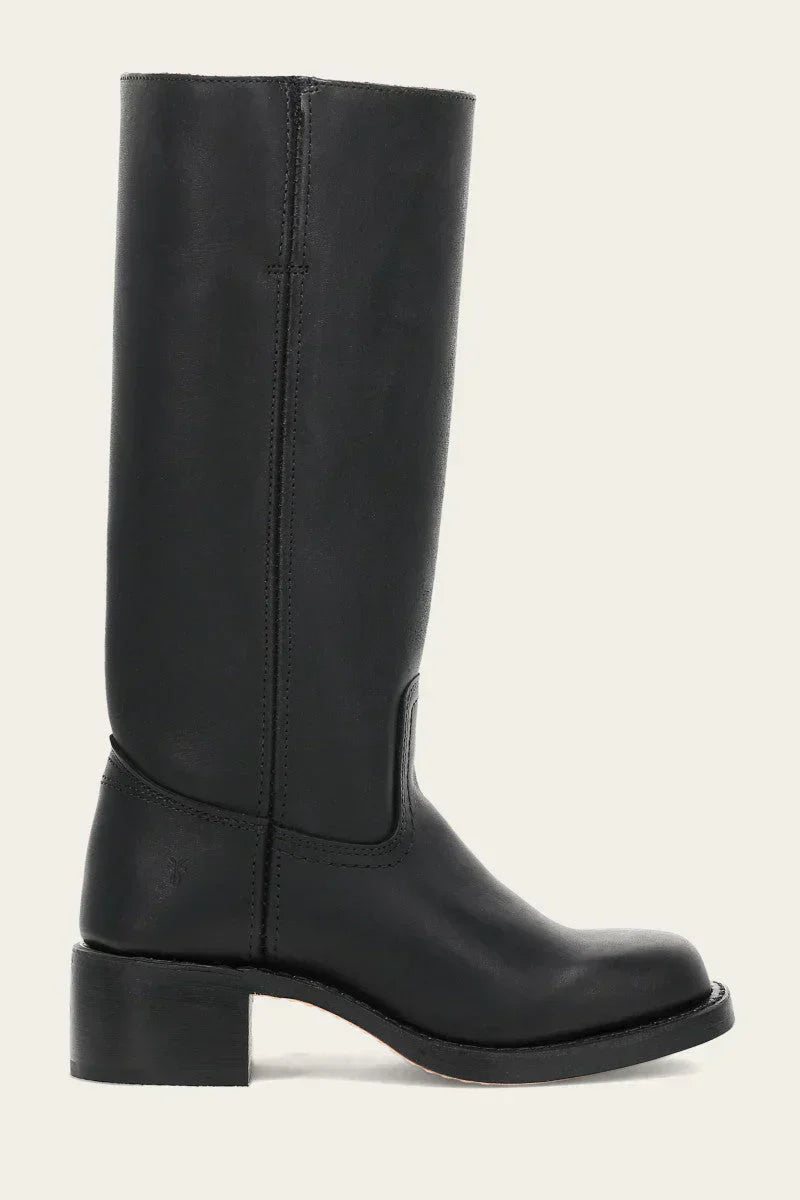 Amelie | Classic Knee-High Boots with Block Heel