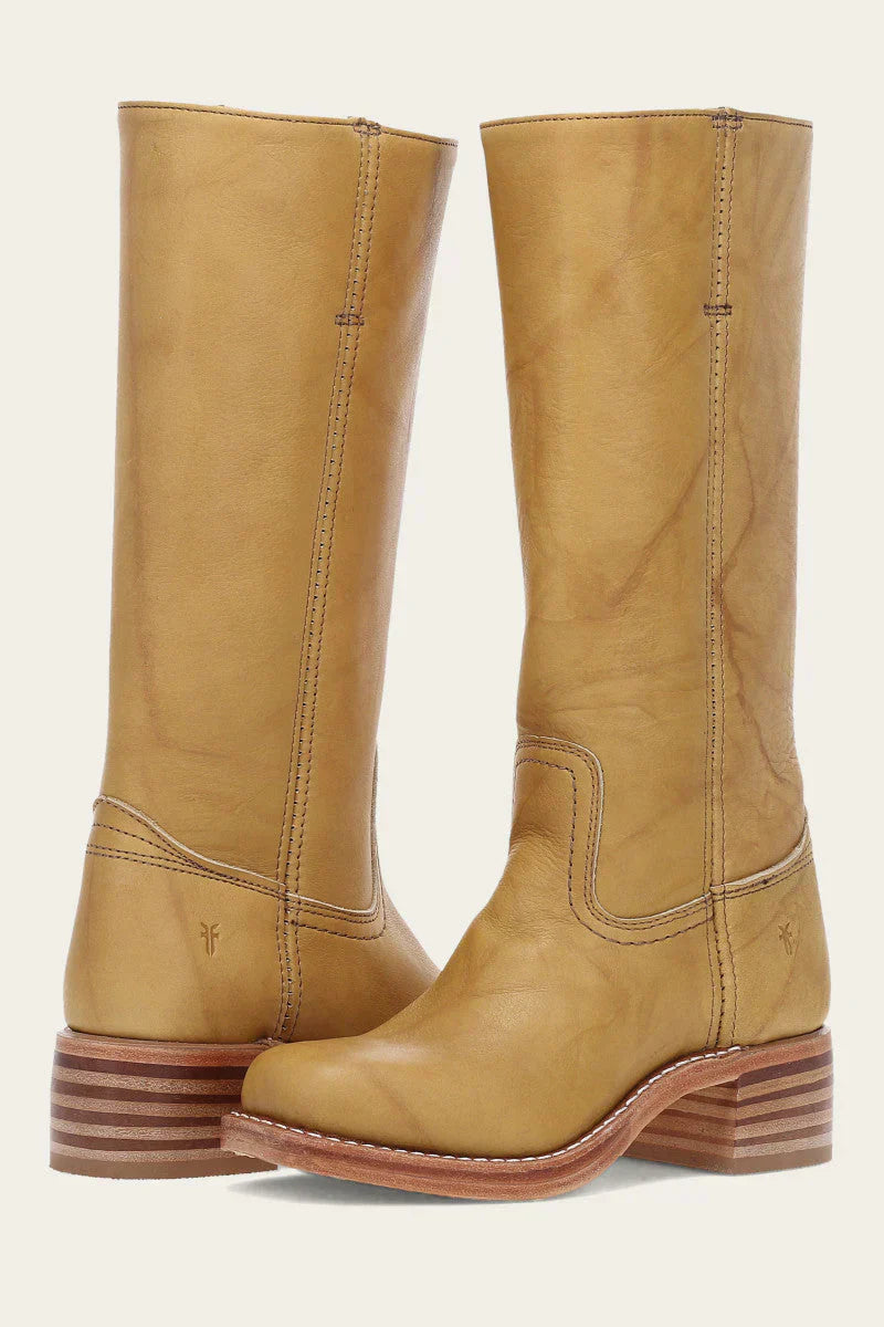 Amelie | Classic Knee-High Boots with Block Heel