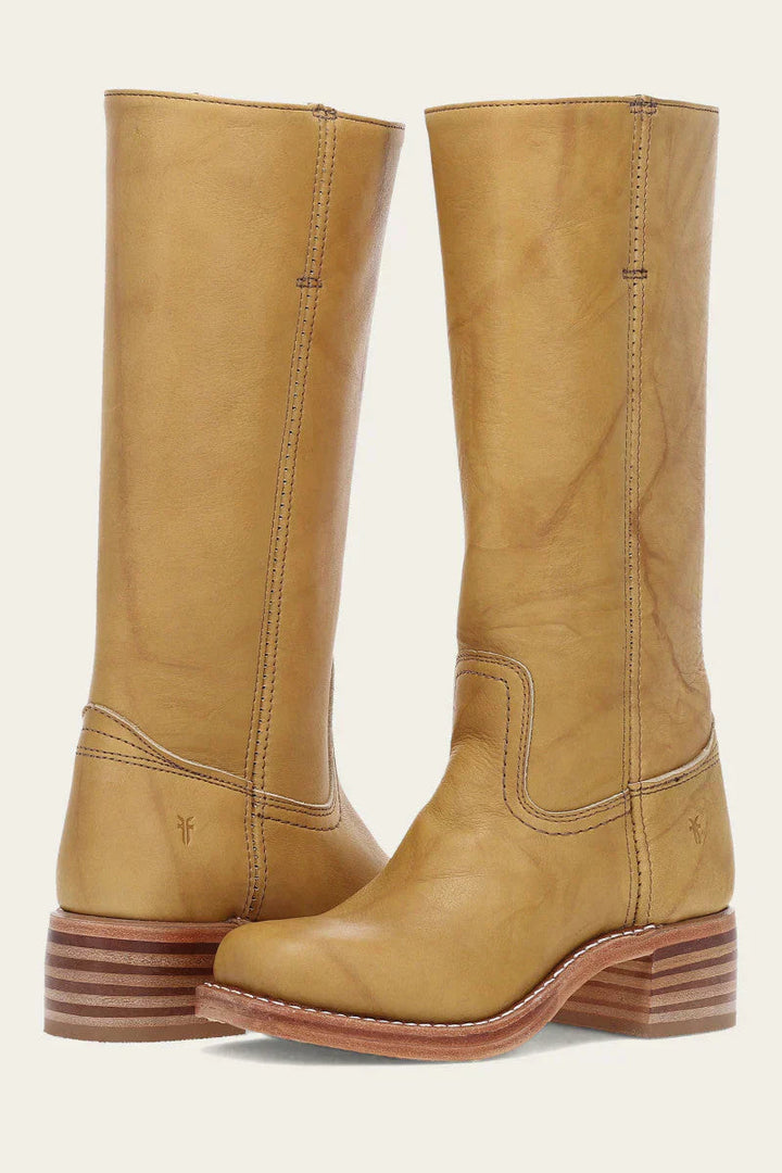 Amelie | Classic Knee-High Boots with Block Heel