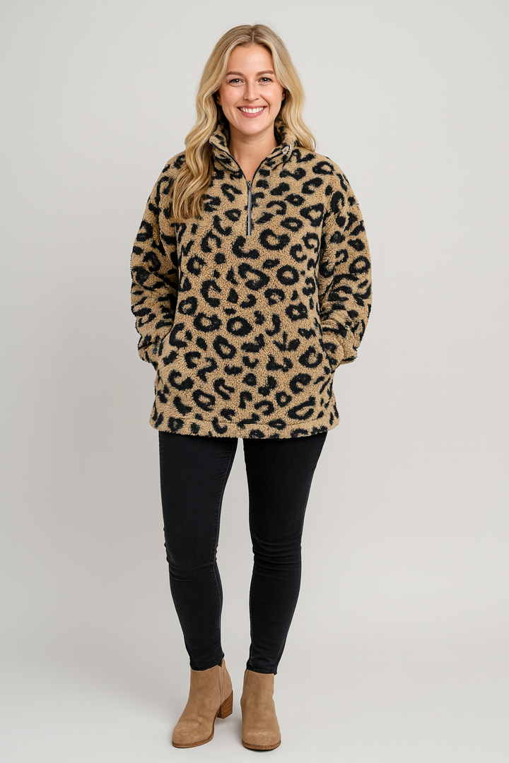 Ondra | Soft Long-Sleeve Floral Hoodie