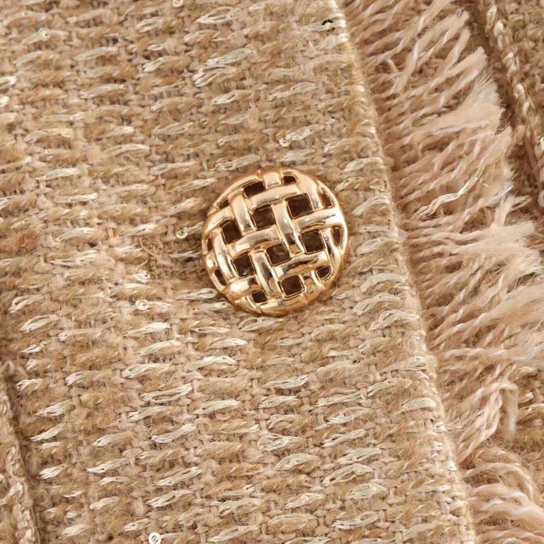 Monica | Elegant Tweed Style Jacket