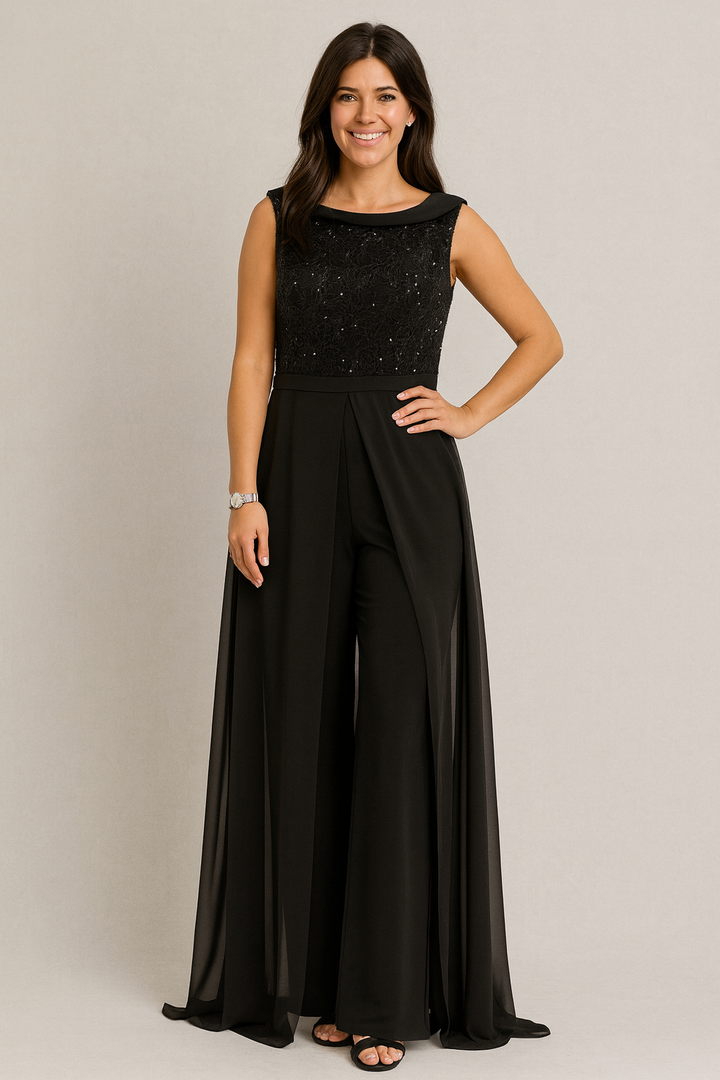 Louna | Elegant Sleeveless Jumpsuit