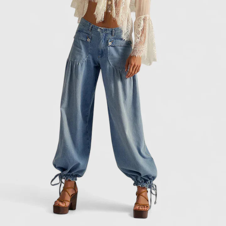 Lani | High-Waisted Wide-Leg Pleated Pants