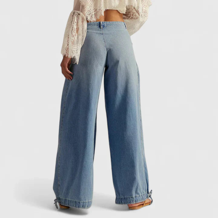 Lani | High-Waisted Wide-Leg Pleated Pants