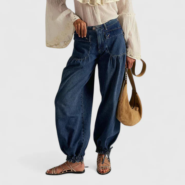 Lani | High-Waisted Wide-Leg Pleated Pants