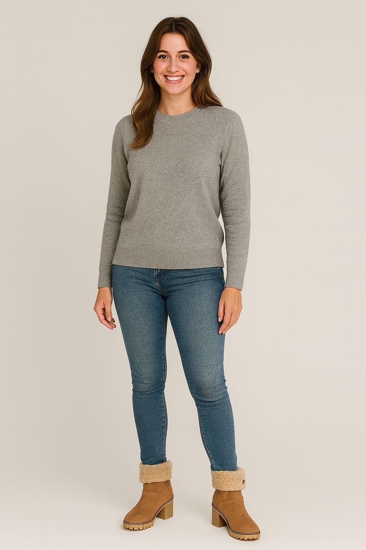 Melina | Stylish Block-Heel Winter Boots