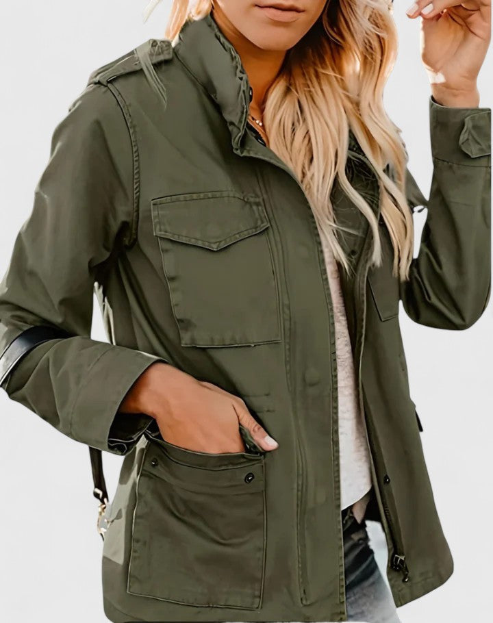 Corisande | Elegant Lightweight Jacket with Structured Fit