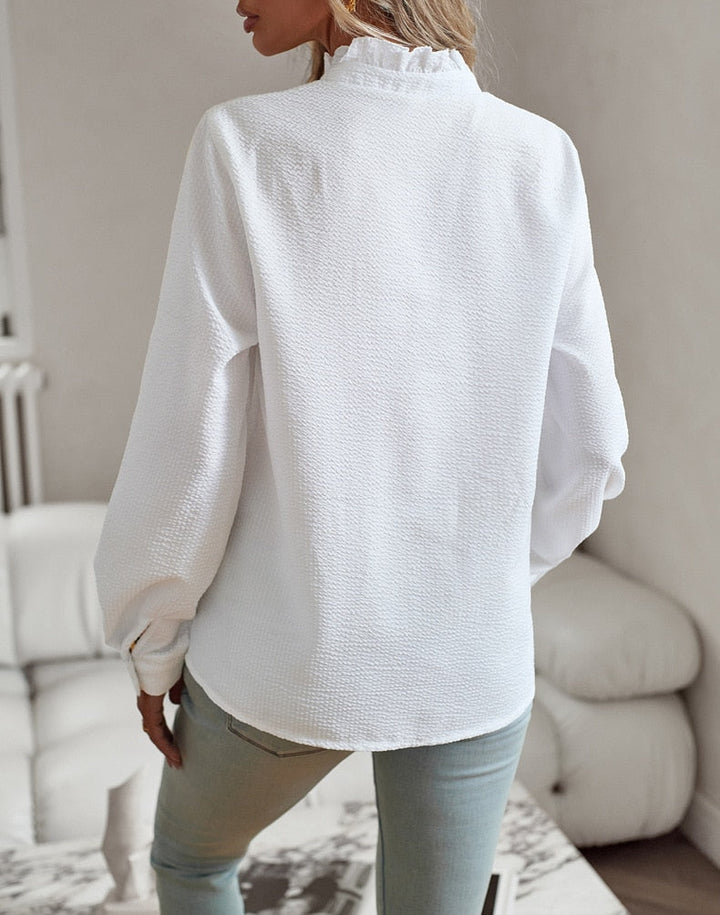 Olivia | Ruffle Detail Blouse