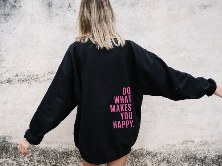 Claudine | Oversized Motivational Hoodie