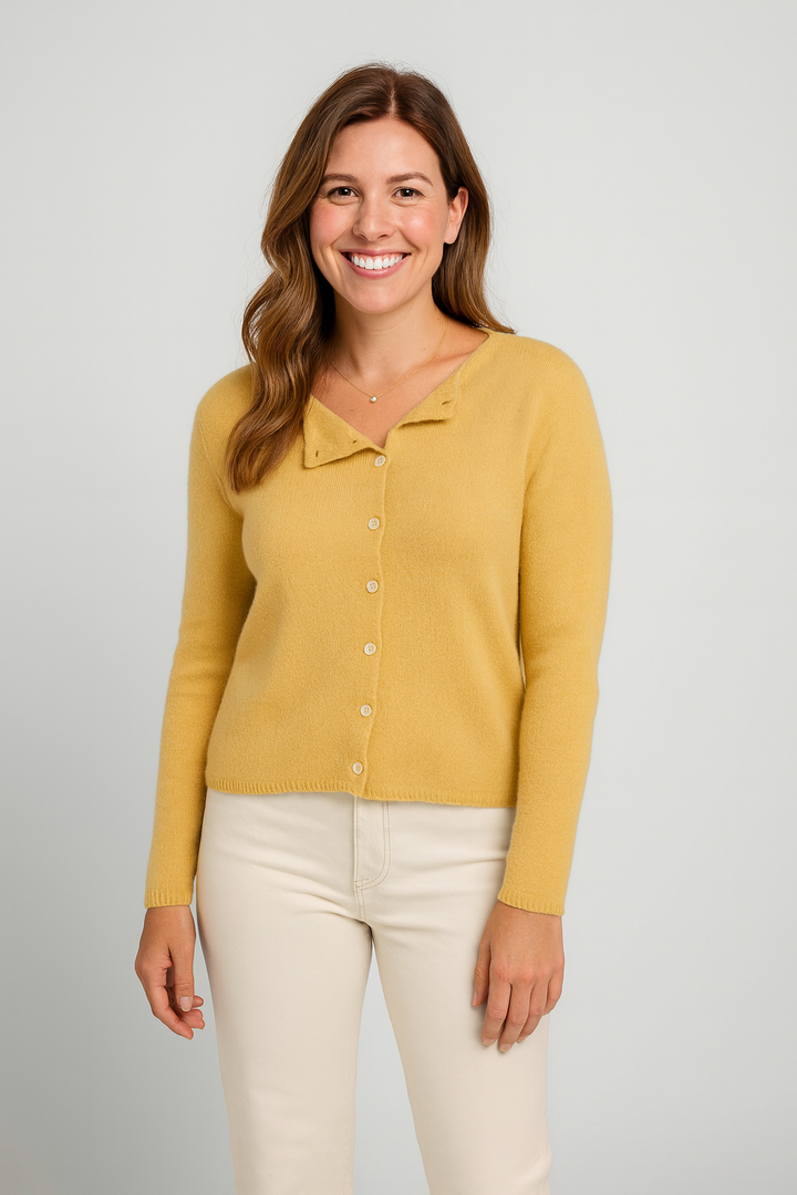 Naomi | Classic Button-Down Knit Cardigan