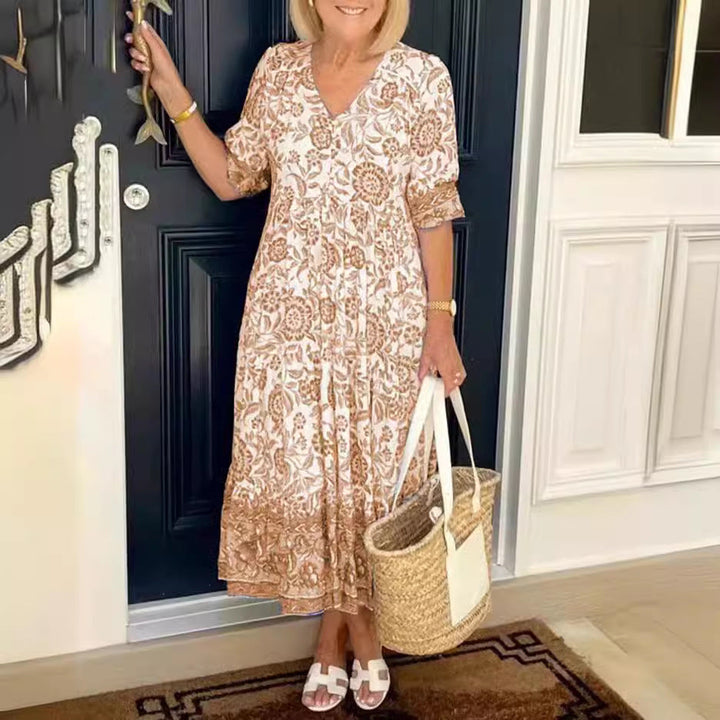 Lauren | Bohemian Floral Dress