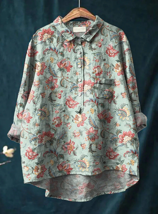 Jenalyn | Floral Relaxed Fit Blouse