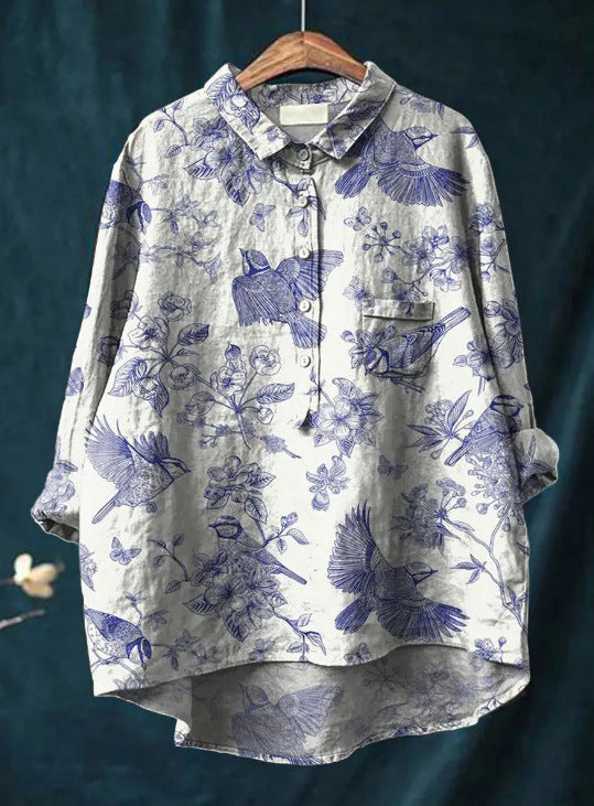 Jenalyn | Floral Relaxed Fit Blouse