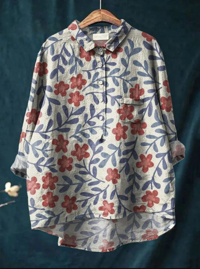 Jenalyn | Floral Relaxed Fit Blouse