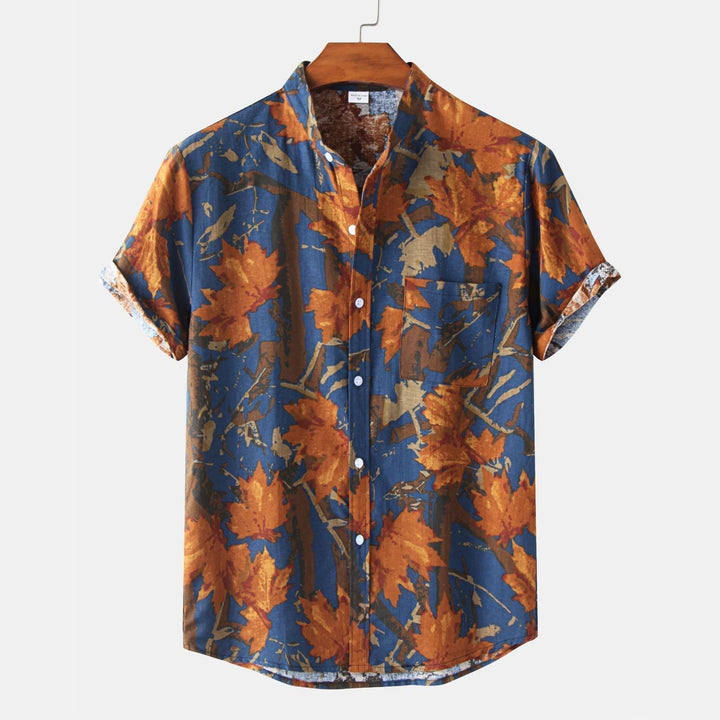 Matthew | Short Sleeve Button T-Shirt