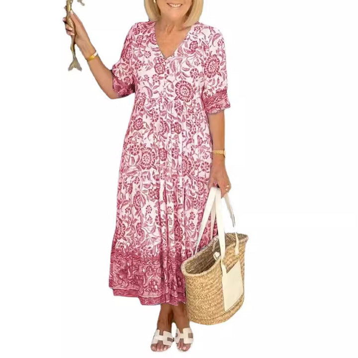 Lauren | Bohemian Floral Dress