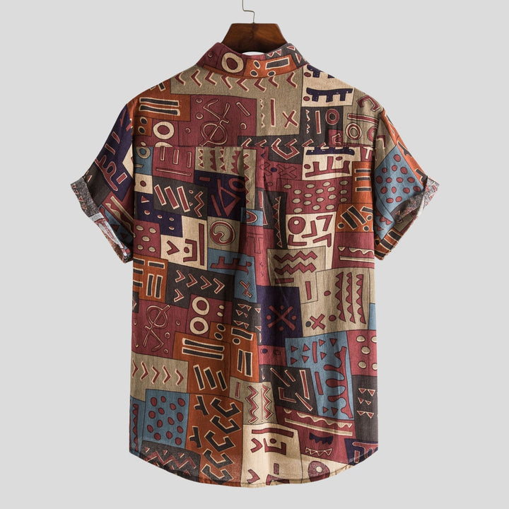 Matthew | Short Sleeve Button T-Shirt